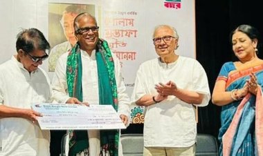  সম্মাননা পেলেন নাসির উদ্দিন ইউসুফ বাচ্চু