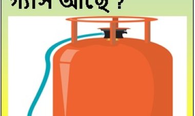 ভেজা ন্যাকড়া জানান দেবে সিলিন্ডারে কতটুকু গ্যাস