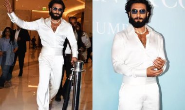 আড়াই কোটির নেকলেস, হাই-হিল পরে আলোচনায় রণবীর সিং