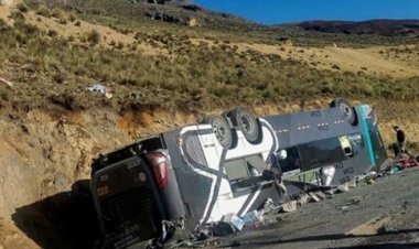 পেরুতে বাস উল্টে নিহত ১৬