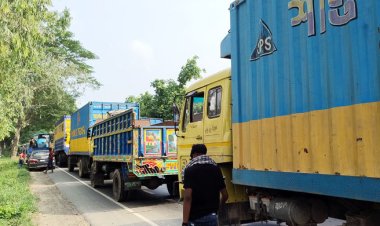  ঢাকা-চট্টগ্রাম মহাসড়কের সীতাকুণ্ডে ২৭ কিমি যানজট