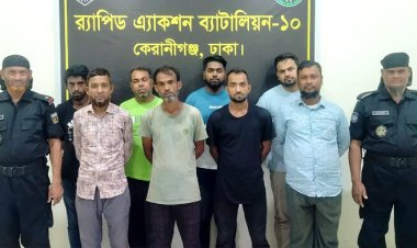 পরিবহন থেকে চাঁদা আদায়, রাজধানীতে গ্রেফতার ৮