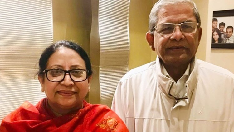 ওমরাহ পালনে সস্ত্রীক সৌদির পথে মির্জা ফখরুল