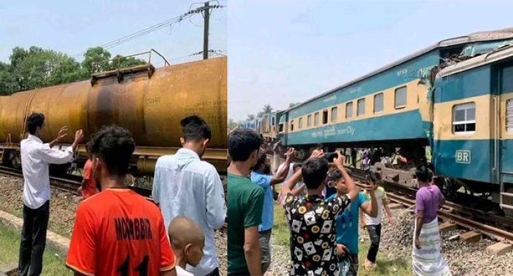 গাজীপুরে ট্রেন সংঘর্ষের ২৫ ঘণ্টা পরও শেষ হয়নি উদ্ধার অভিযান