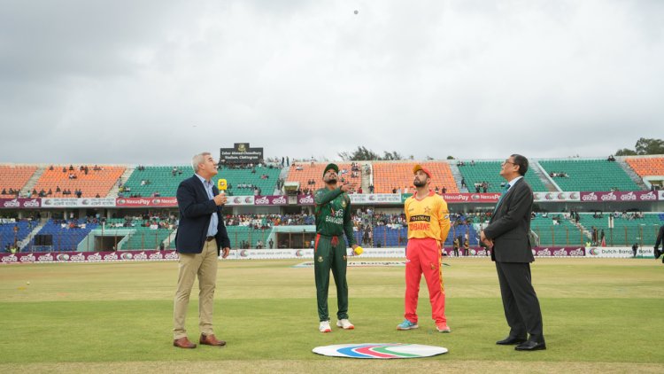 টস জিতে ফিল্ডিংয়ে বাংলাদেশ