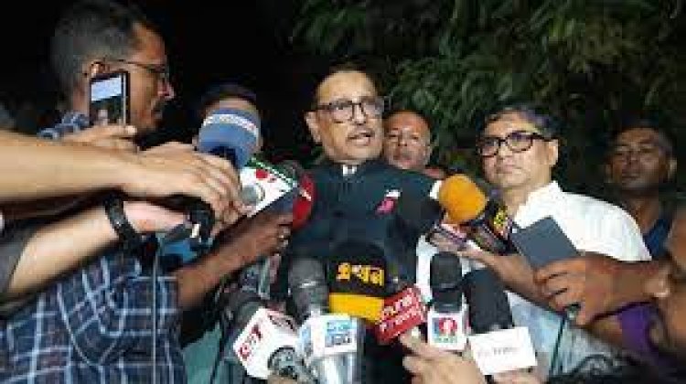 চাপ যতই আসুক আমরা সংবিধানের বাইরে যাব না: ওবায়দুল কাদের