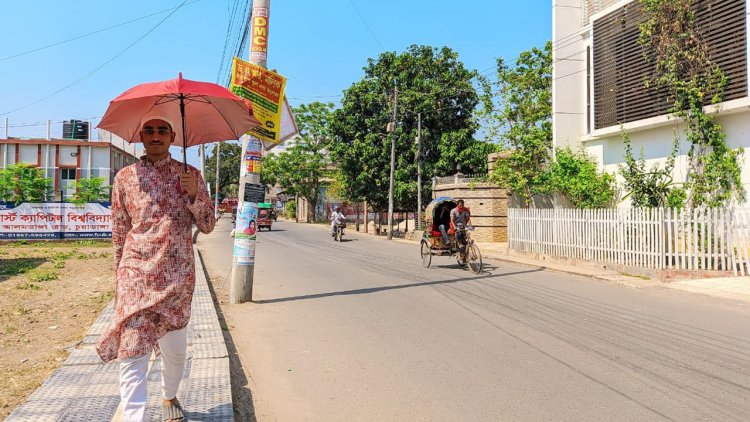 ৪১ ডিগ্রি ছাড়াল চুয়াডাঙ্গার তাপমাত্রা, অতিষ্ঠ জনজীবন