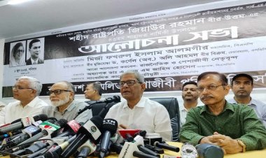 ক্ষমতাশীনদের প্রশ্রয়ে দেশ ছেড়েছেন বেনজীর: মির্জা ফখরুল