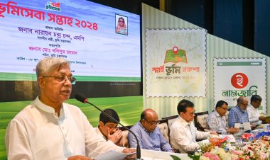 অর্থবছরের সঙ্গে মিল রেখে ভূমি উন্নয়ন কর আদায় হবে : ভূমিমন্ত্রী