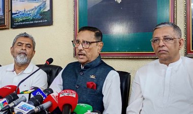 সেন্টমার্টিন ইস্যু বিএনপি মহাসচিব দায়িত্বজ্ঞানহীন বক্তব্য রেখেছেন : কাদের