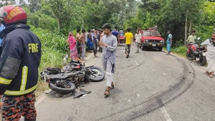 ফরিদপুরে সড়কে প্রাণ গেল মৎস্যজীবী লীগ নেতার