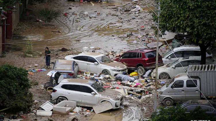 চীনে বন্যা-ভূমিধসে নিহত ৫, নিখোঁজ ১৫