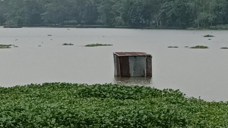 কুড়িগ্রামে নদ-নদীর পানি বৃদ্ধি, বিপৎসীমা অতিক্রমের আশঙ্কা 