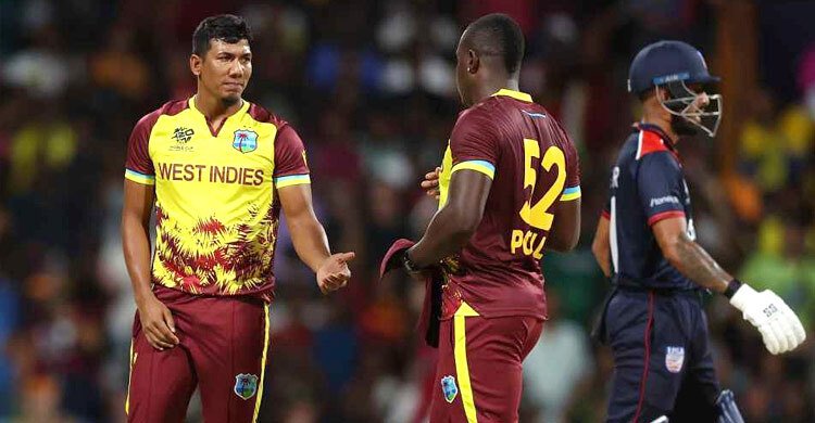 ১২৮ রানে অলআউট যুক্তরাষ্ট্র