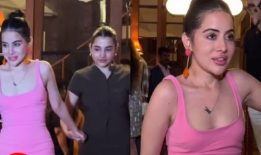 রেস্তোরাঁ থেকে মাতাল হয়ে বের হয়ে ফের সমালোচনার মুখে উরফি