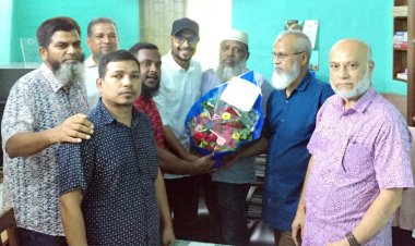 সোনালী দলের নতুন কমিটিকে অভিনন্দন বাকৃবি ছাত্রদলের