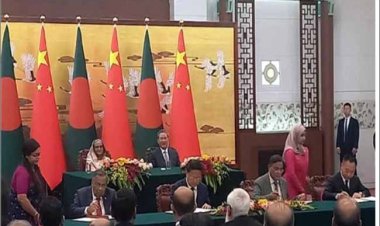 ঢাকা-বেইজিং ২১ চুক্তি ও ৭ ঘোষণাপত্র সই