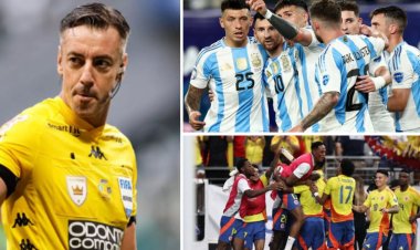 কলম্বিয়া-আর্জেন্টিনার ফাইনালে ৫ ব্রাজিলিয়ান রেফারি