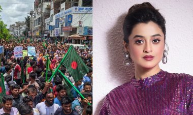 শিক্ষার্থীদের আন্দোলনে পাশে দাঁড়ালেন কলকাতার নায়িকা