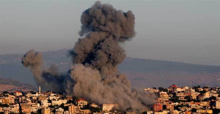  এক রাতেই লেবাননের কয়েক স্থানে হামলা চালিয়েছে ইসরায়েল
