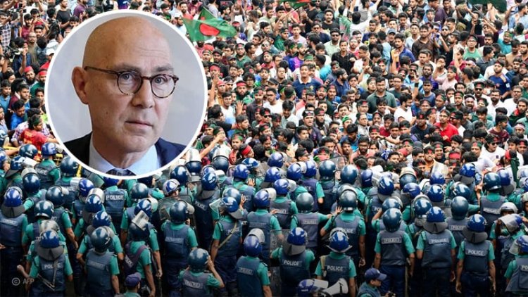 শিক্ষার্থীদের প্রাণহানির ঘটনায় সুবিচার নিশ্চিতের আহ্বান ভলকার টুর্কের