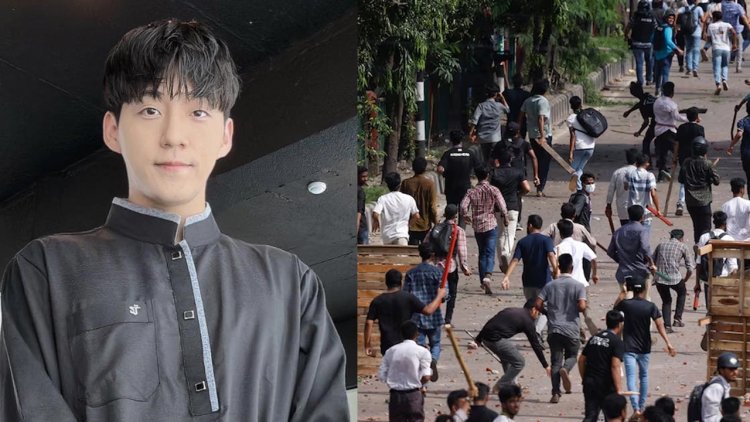 কোটা আন্দোলন নিয়ে কোরিয়ান স্টার দাউদ কিমের স্ট্যাটাস