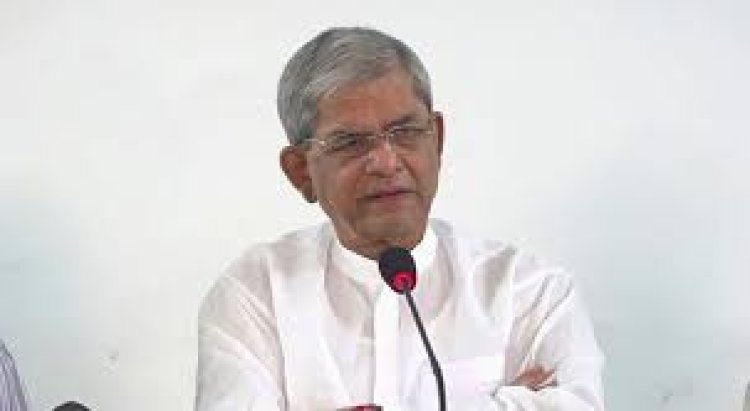 হত্যা বন্ধ করে অবিলম্বে পদত্যাগ করুন, সরকারকে ফখরুল