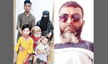 গুলিতে প্রাণ গেল হাবিবের সন্তানদের নিয়ে দিশাহারা স্ত্রী