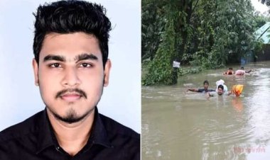 বন্যার্তদের উদ্ধারে গিয়ে তরুণের মৃত্যু