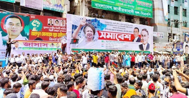 দুপুরে নয়াপল্টনে বিএনপির সমাবেশ, প্রধান অতিথি তারেক রহমান