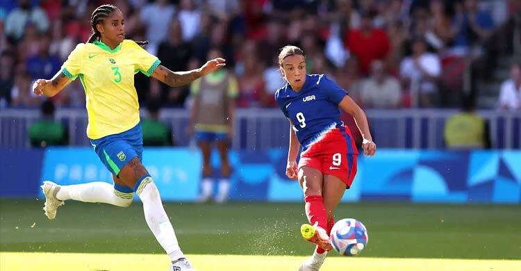পারলো না ব্রাজিল, পঞ্চমবার নারী ফুটবলের সোনা জিতলো যুক্তরাষ্ট্র