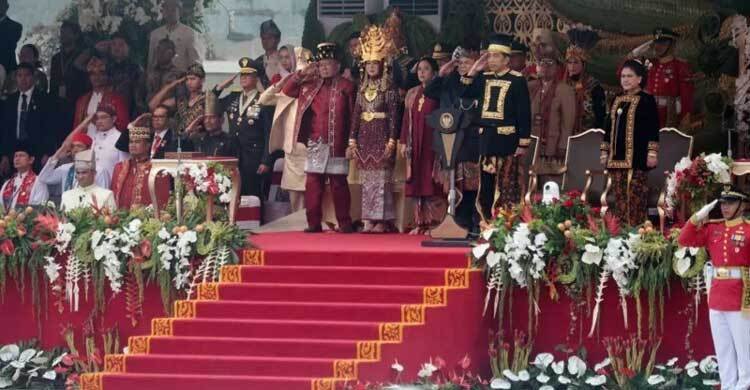  প্রস্তাবিত নতুন রাজধানীতে ইন্দোনেশিয়ার স্বাধীনতা দিবস উদযাপন