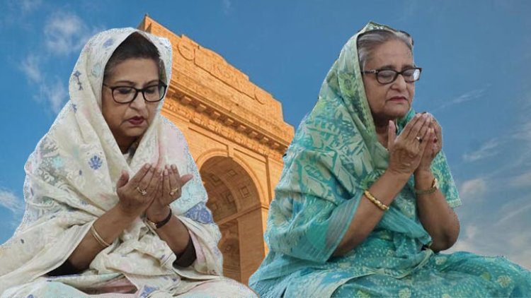 দিল্লিতে যে পরিচয়ে ‘সেফ হাউসে’ রাখা হয়েছে হাসিনা-রেহনাকে