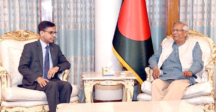 ড. ইউনূস ও ভারতের হাইকমিশনারের বৈঠক