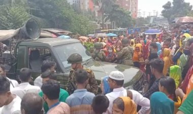 আশুলিয়ায় শ্রমিক বিক্ষোভে বন্ধ ৪১ কারখানা