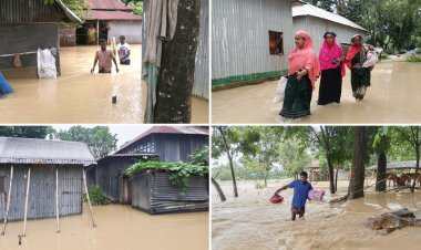 বন্যা পরিস্থিতির অবনতি: ময়মনসিংহে মানুষ ছুটছে আশ্রয়কেন্দ্রে