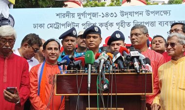 পূজা ঘিরে মন্ডপে মন্ডপে নিরাপত্তা নিশ্চিত করা হচ্ছে: ডিএমপি কমিশনার