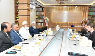 জাতিসংঘ প্রতিনিধি দলের সঙ্গে জামায়াত আমিরের সাক্ষাৎ