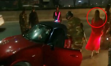 গাড়িতে মদপান করছিলেন নারী, হঠাৎ হাজির যৌথ বাহিনী