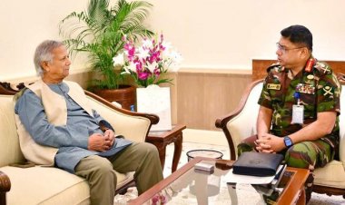  প্রধান উপদেষ্টার সঙ্গে সেনাপ্রধানের সাক্ষাৎ