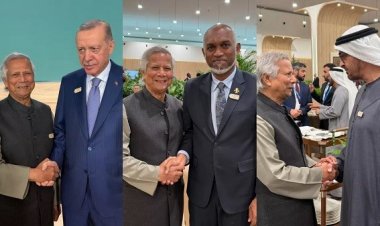 বিশ্বনেতাদের সাথে প্রধান উপদেষ্টার সাক্ষাৎ