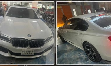 মিথ্যা ঘোষণায় আমদানি: তেজগাঁও থেকে বিএমডব্লিউ গাড়ি জব্দ