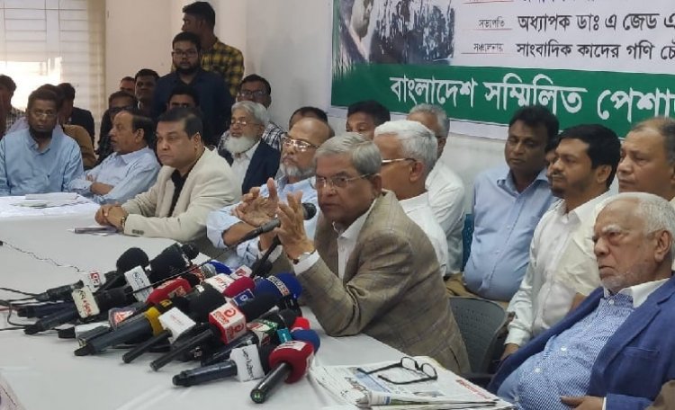 অন্তর্বর্তী সরকার আসলে এখনো স্ট্যাবল হতে পারেনি- মির্জা ফখরুল