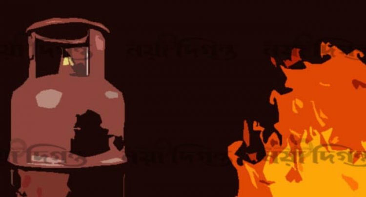 মিরপুরে গ্যাসের আগুনে শিশুসহ দগ্ধ ৭