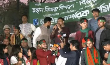 শেখ হাসিনার বিচারের আগে দেশে কোনো নির্বাচন হবে না