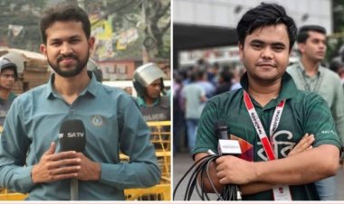 ঢাকা কলেজ সাংবাদিক সমিতির সভাপতি রহমতউল্লাহ, সম্পাদক তালহা