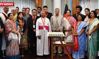বড়দিন উপলক্ষে প্রধান উপদেষ্টার শুভেচ্ছা বিনিময়