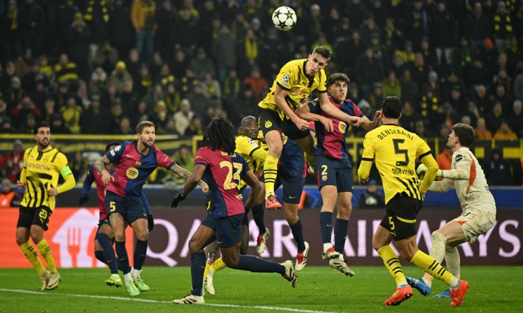 চ্যাম্পিয়নস লিগ, রোমাঞ্চকর লড়াইয়ে ডর্টমুন্ডকে হারিয়ে দ্বিতীয় স্থানে বার্সেলোনা
