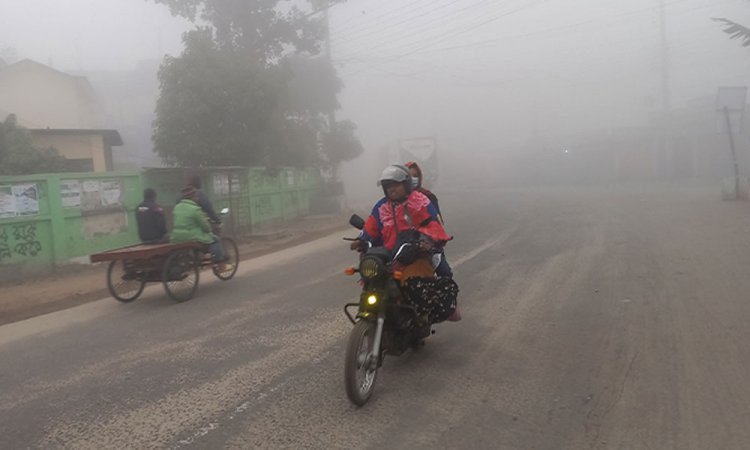 পঞ্চগড়ে তাপমাত্রার পারদ ১০ এর ঘরে