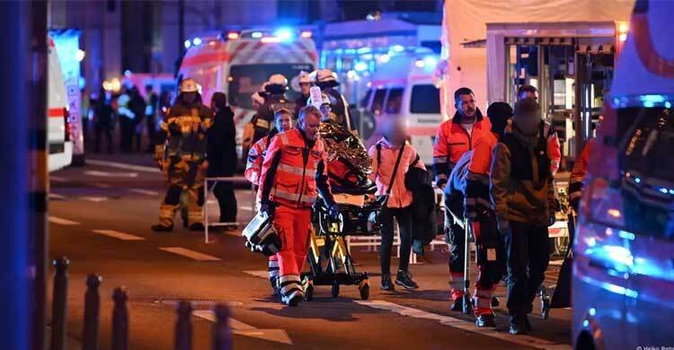  জার্মানিতে গাড়ি হামলায় নিহত ২, সৌদি নাগরিক গ্রেফতার